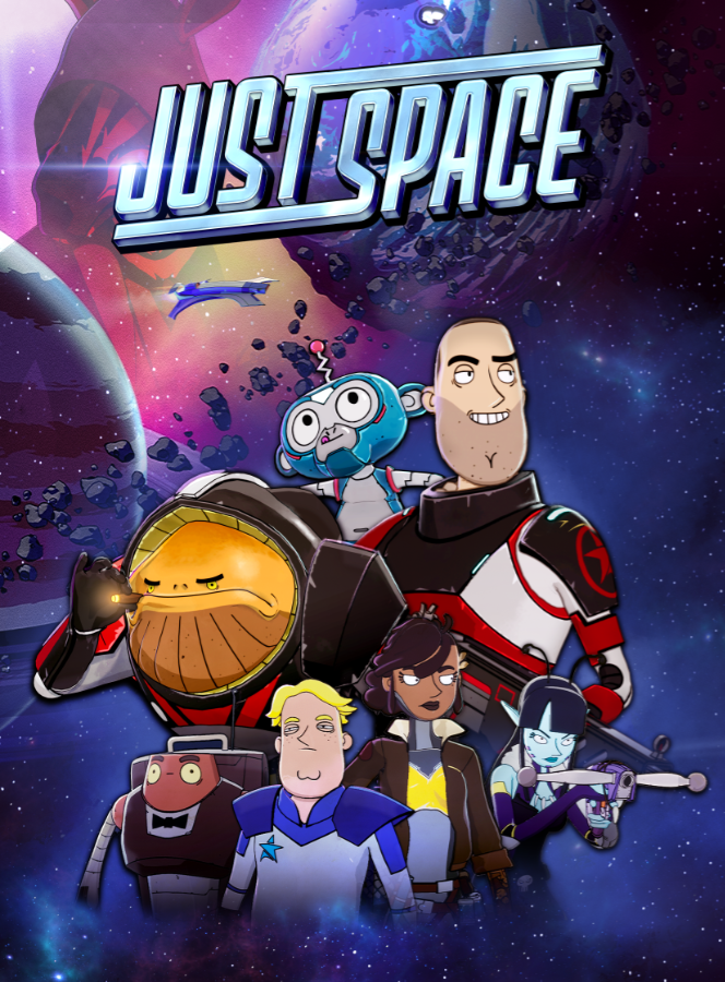 Just Space banner image.